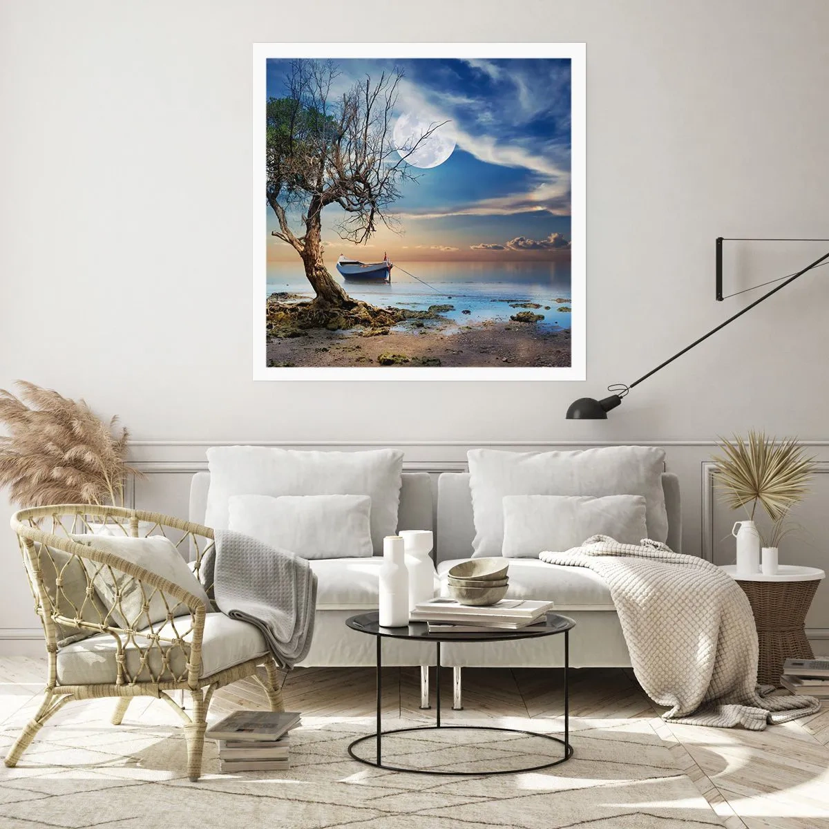 Poster - Ist das das Ende oder der Anfang? - 60x60 cm
