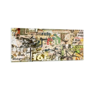 Glasbild - Bild auf glas - Ach, es passiert... - 100x40 cm