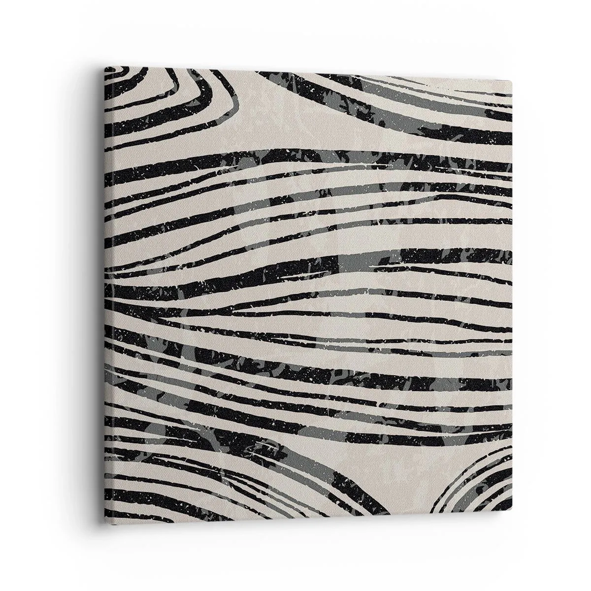 Bild auf Leinwand - Leinwandbild - Linienpool - 30x30 cm