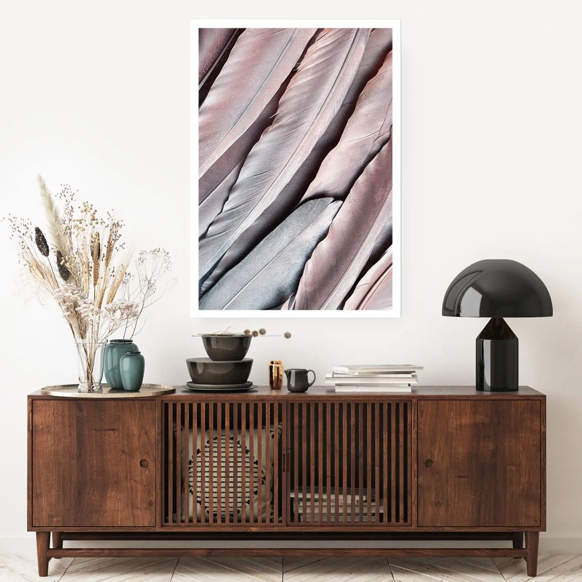 Poster - In rosa Silber - 40x50 cm