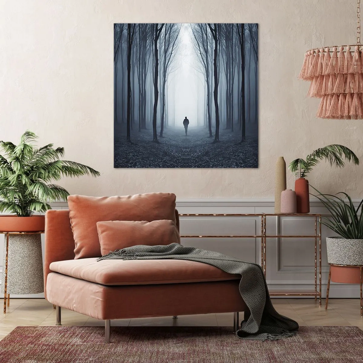 Bild auf Leinwand - Leinwandbild - Alles einfach und übersichtlich - 70x70 cm