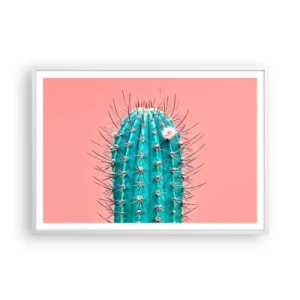 Poster in einem weißen Rahmen - Schau einfach hin - 100x70 cm