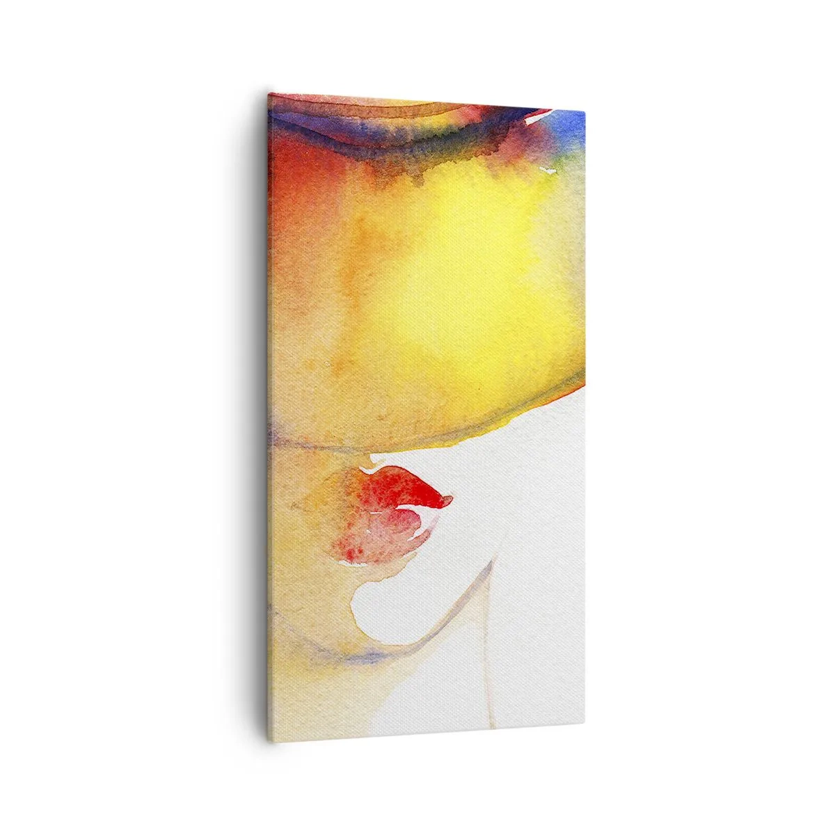 Bild auf Leinwand - Leinwandbild - Bildnis einer Dame - 55x100 cm