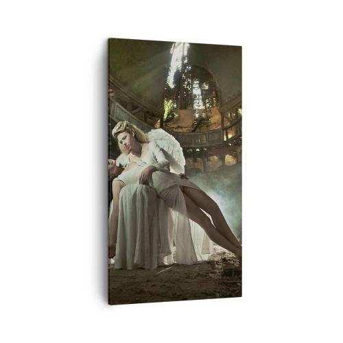 Bild auf Leinwand - Leinwandbild - Der Geist des alten Theaters - 45x80 cm