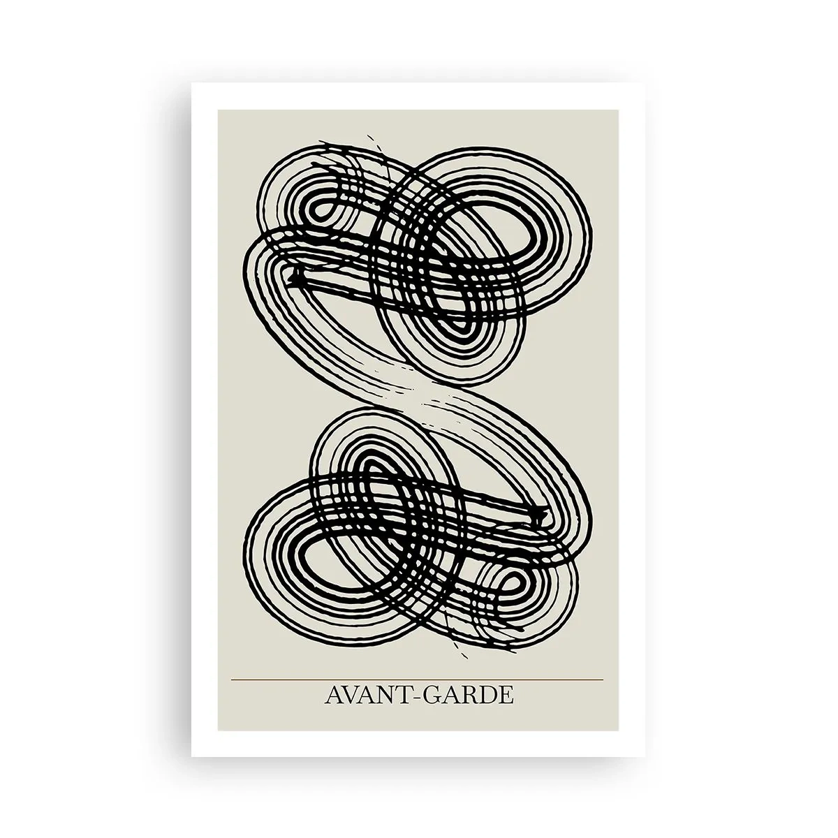 Poster - Es kam spontan heraus - 61x91 cm