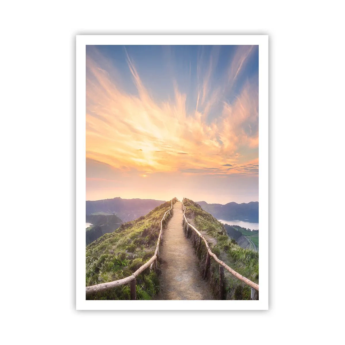 Poster - Nah am Himmel - 70x100 cm