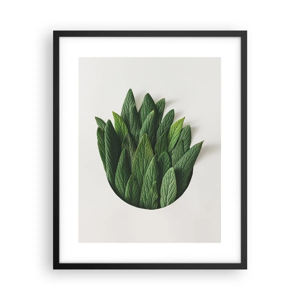 Poster in einem schwarzem Rahmen - Ungebremste Neugier - 40x50 cm