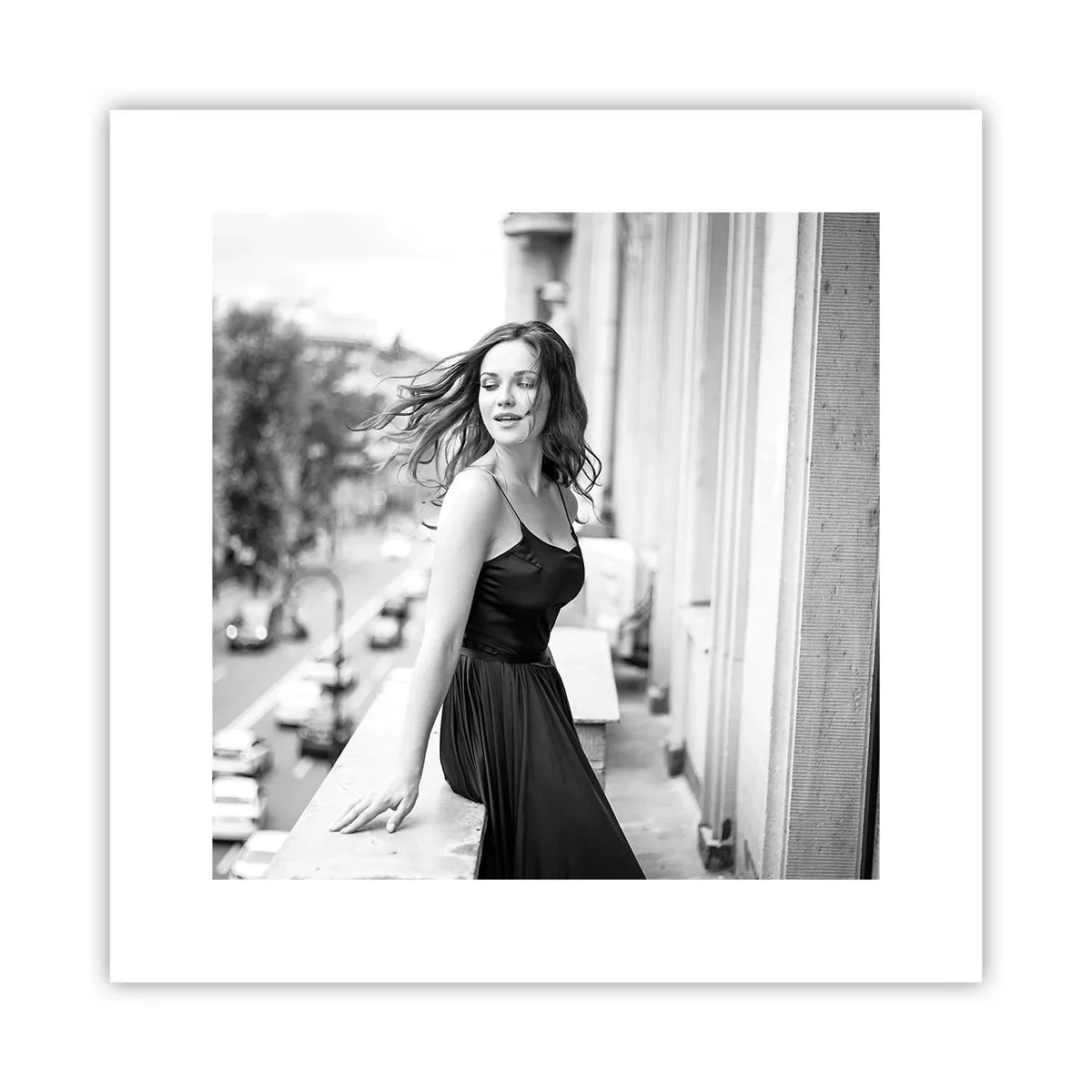 Poster - Bestimmt ein Pariser - 30x30 cm