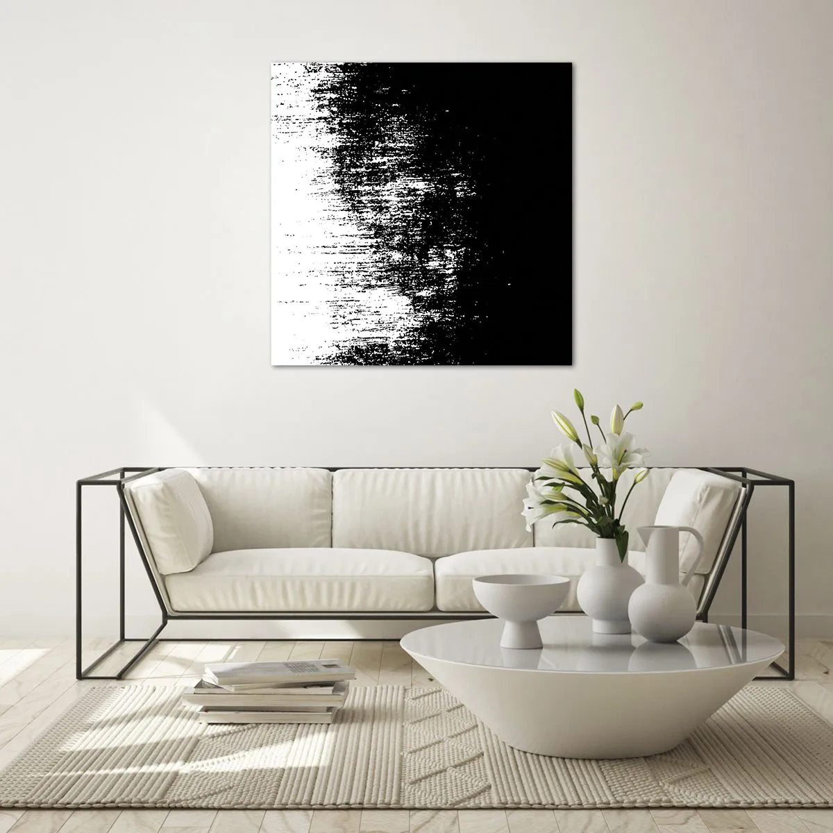 Glasbild - Bild auf glas - Und der Gewinner ist ... - 50x50 cm