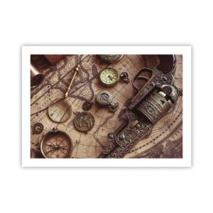 Poster - Das Abenteuer ruft - 70x50 cm