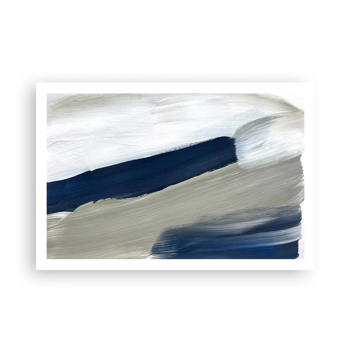 Poster - Begegnung mit dem Weißsein - 91x61 cm