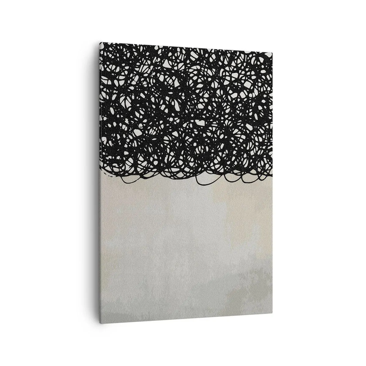 Bild auf Leinwand - Leinwandbild - Turbulente Abstraktion - 70x100 cm