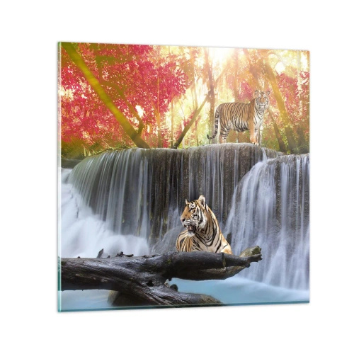 Glasbild - Bild auf glas - Surreale Landschaft - 30x30 cm