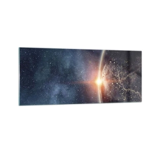 Glasbild - Bild auf glas - In einer neuen Perspektive - 100x40 cm