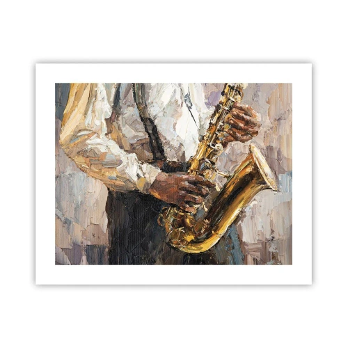 Poster - Zeit fürs Solo - 50x40 cm