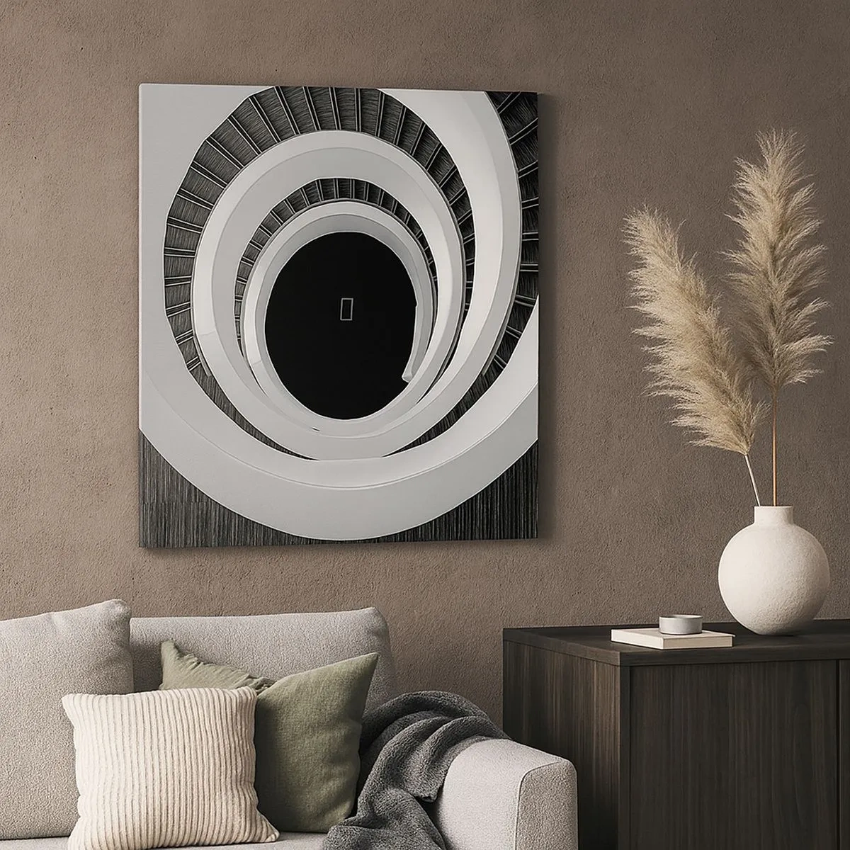 Bild auf Leinwand - Leinwandbild - Zum Kern der Sache - 30x30 cm