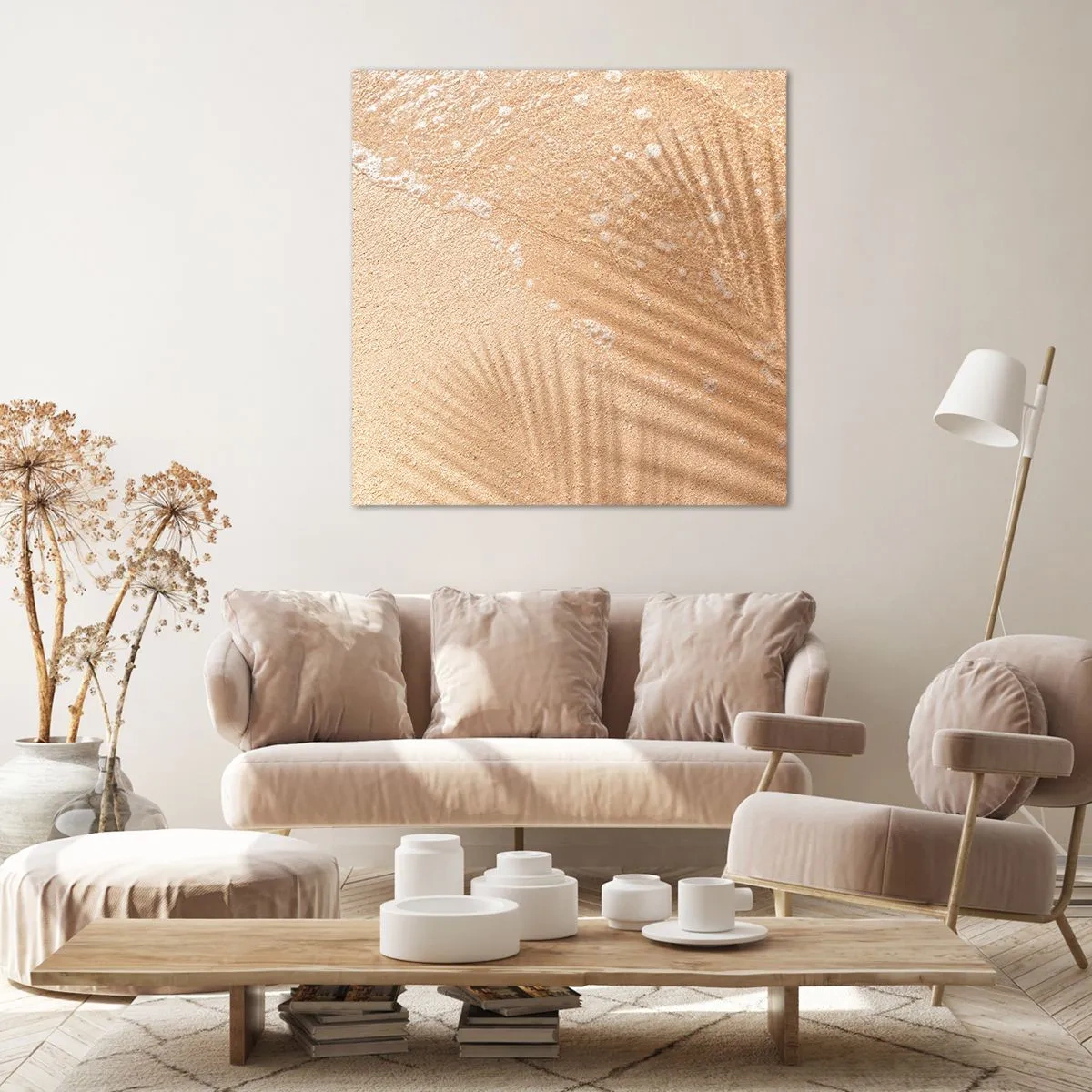 Bild auf Leinwand - Leinwandbild - Der Schatten eines heißen Sommers - 50x50 cm