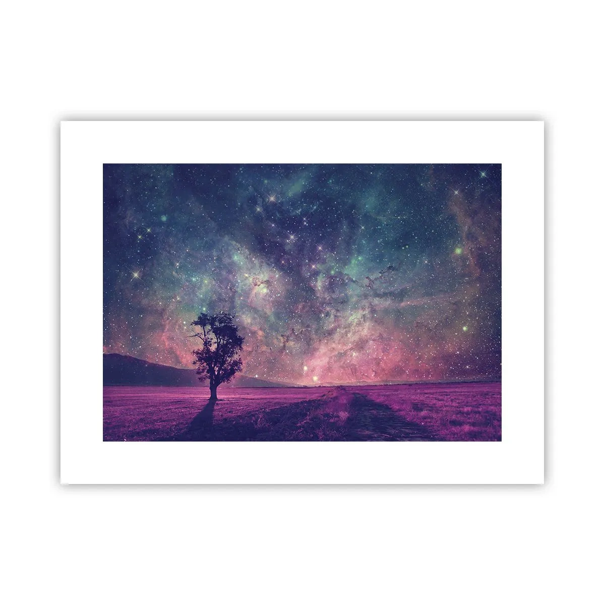 Poster - Unter dem magischen Himmel - 40x30 cm