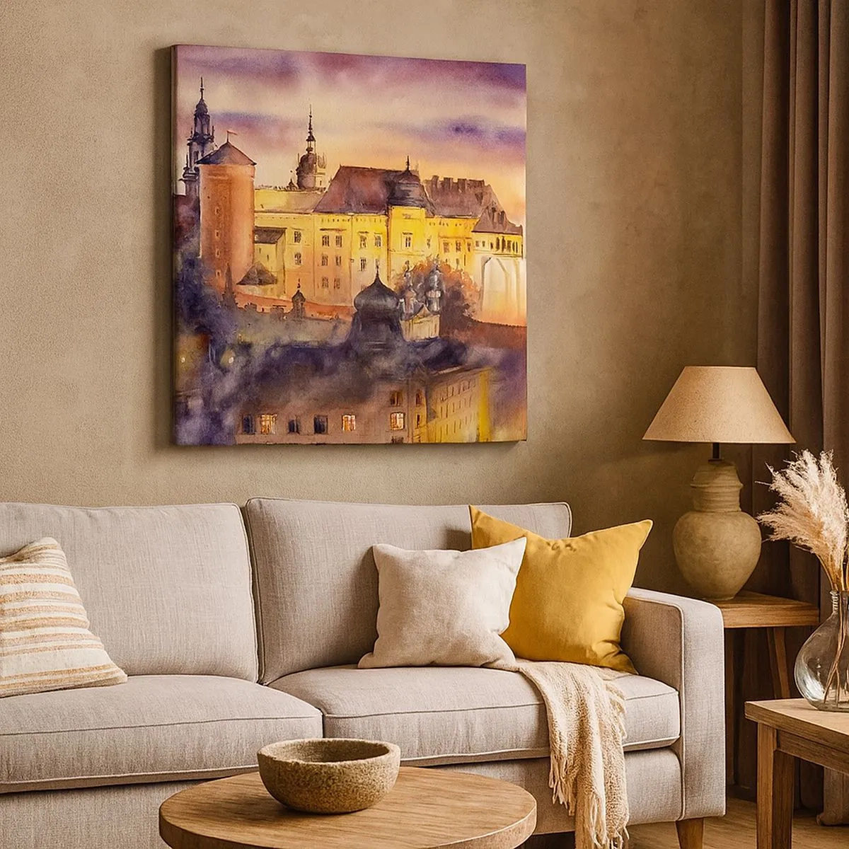 Bild auf Leinwand - Leinwandbild - Geschichte und Märchen - 30x30 cm