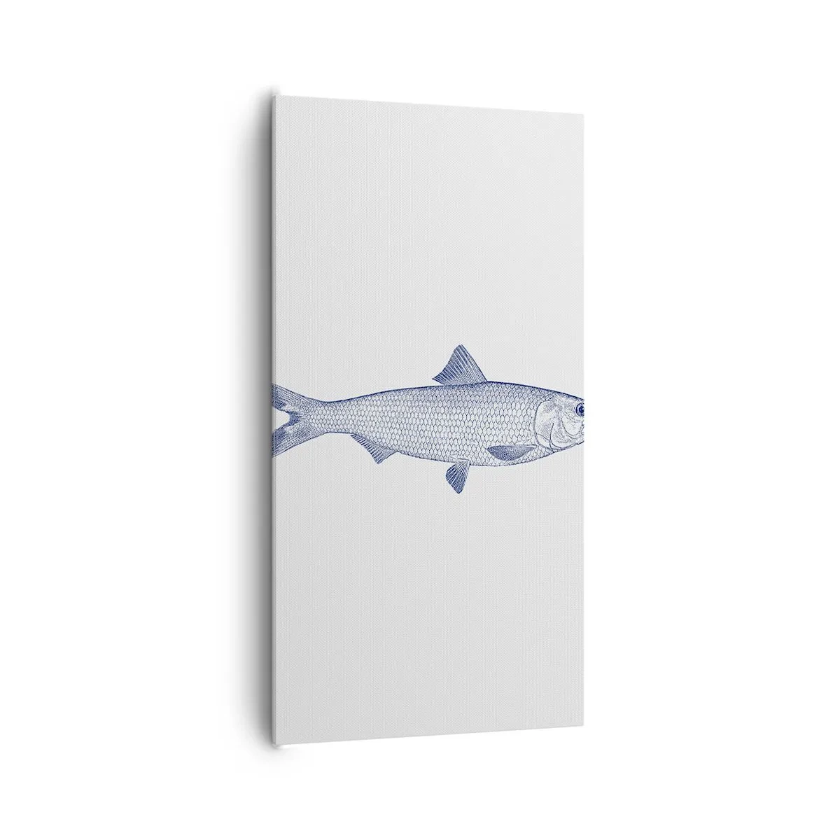 Bild auf Leinwand - Leinwandbild - Grüße aus den nördlichen Meeren - 65x120 cm