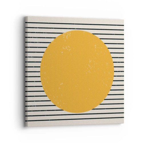 Bild auf Leinwand - Leinwandbild - Die Kraft der Einfachheit - 30x30 cm