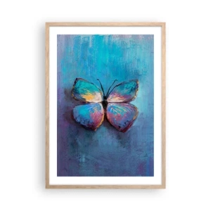 Poster in einem Rahmen aus heller Eiche - In all seiner Pracht - 50x70 cm