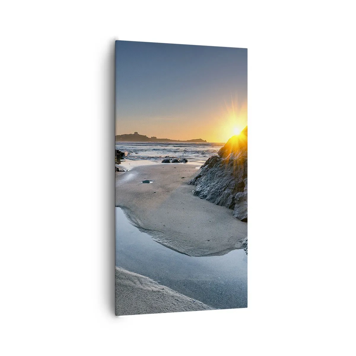 Bild auf Leinwand - Leinwandbild - Unberührt von menschlicher Hand - 65x120 cm