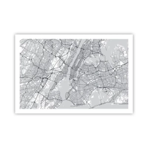 Poster - Die Anatomie einer Metropole - 91x61 cm