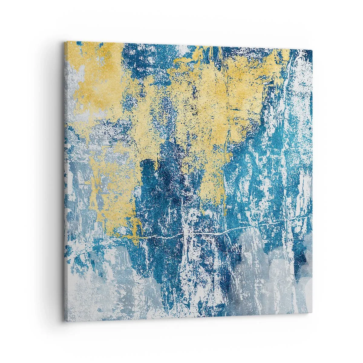 Bild auf Leinwand - Leinwandbild - Abstraktion voller Wetter - 50x50 cm