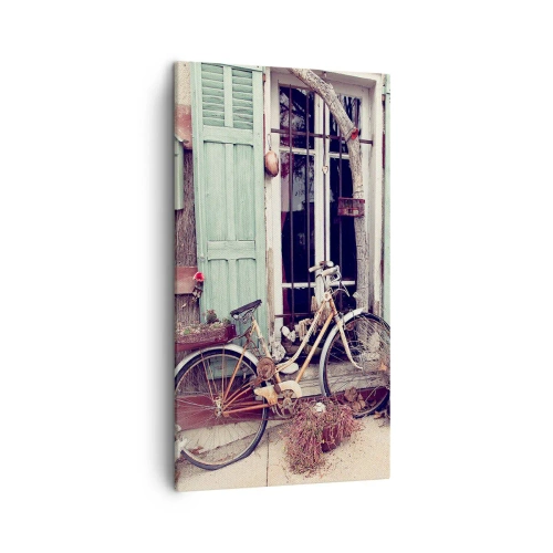 Bild auf Leinwand - Leinwandbild - Es lebe die Provinz - 45x80 cm