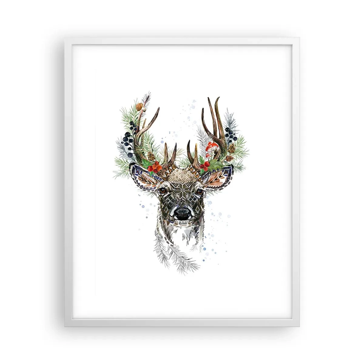 Poster in einem weißen Rahmen - Im festlichen Gewand - 40x50 cm