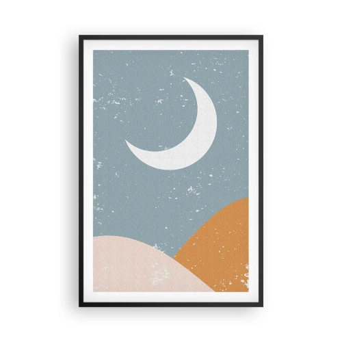 Poster in einem schwarzem Rahmen - Wunder vieler Nächte - 61x91 cm