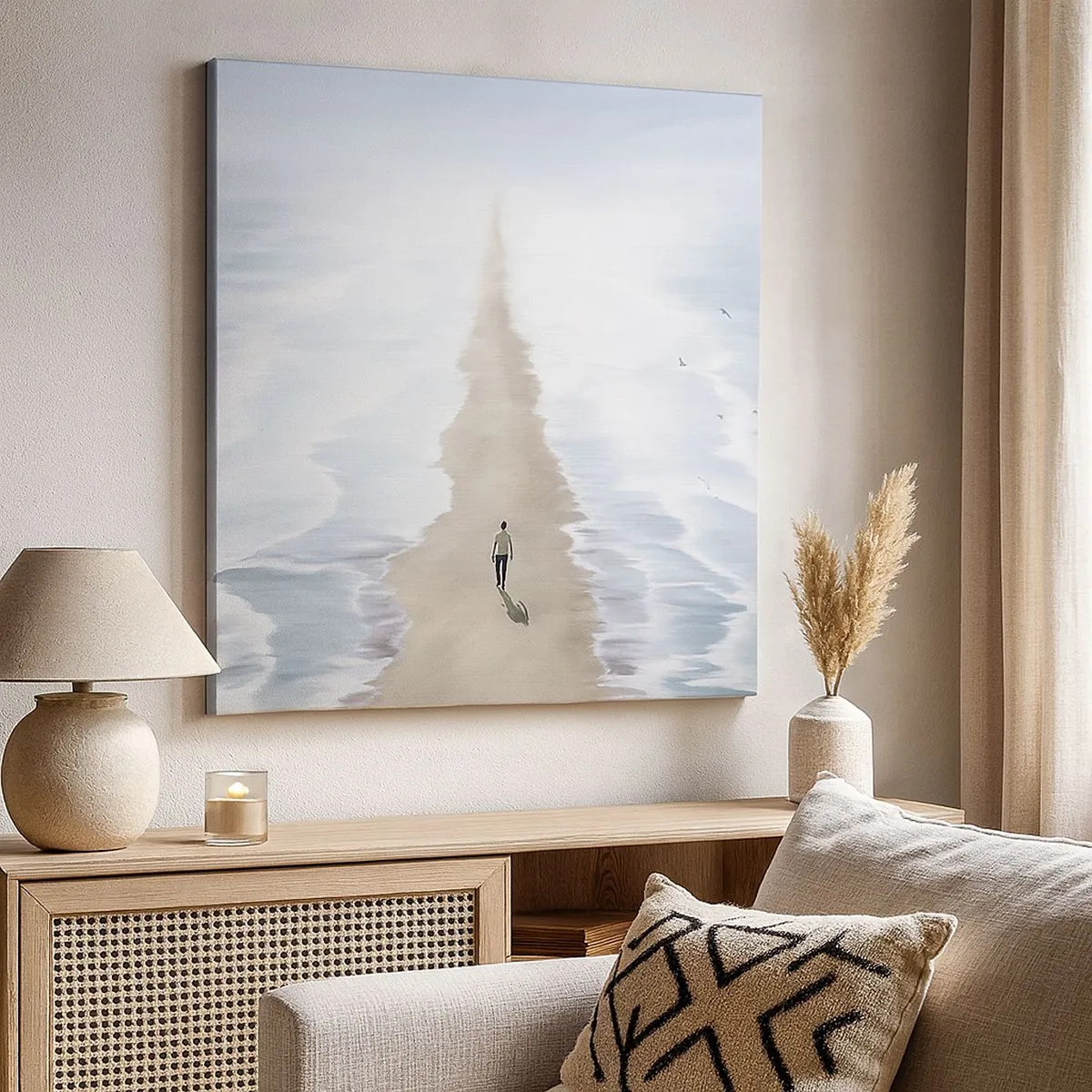 Bild auf Leinwand - Leinwandbild - Glänzende Zukunft - 30x30 cm