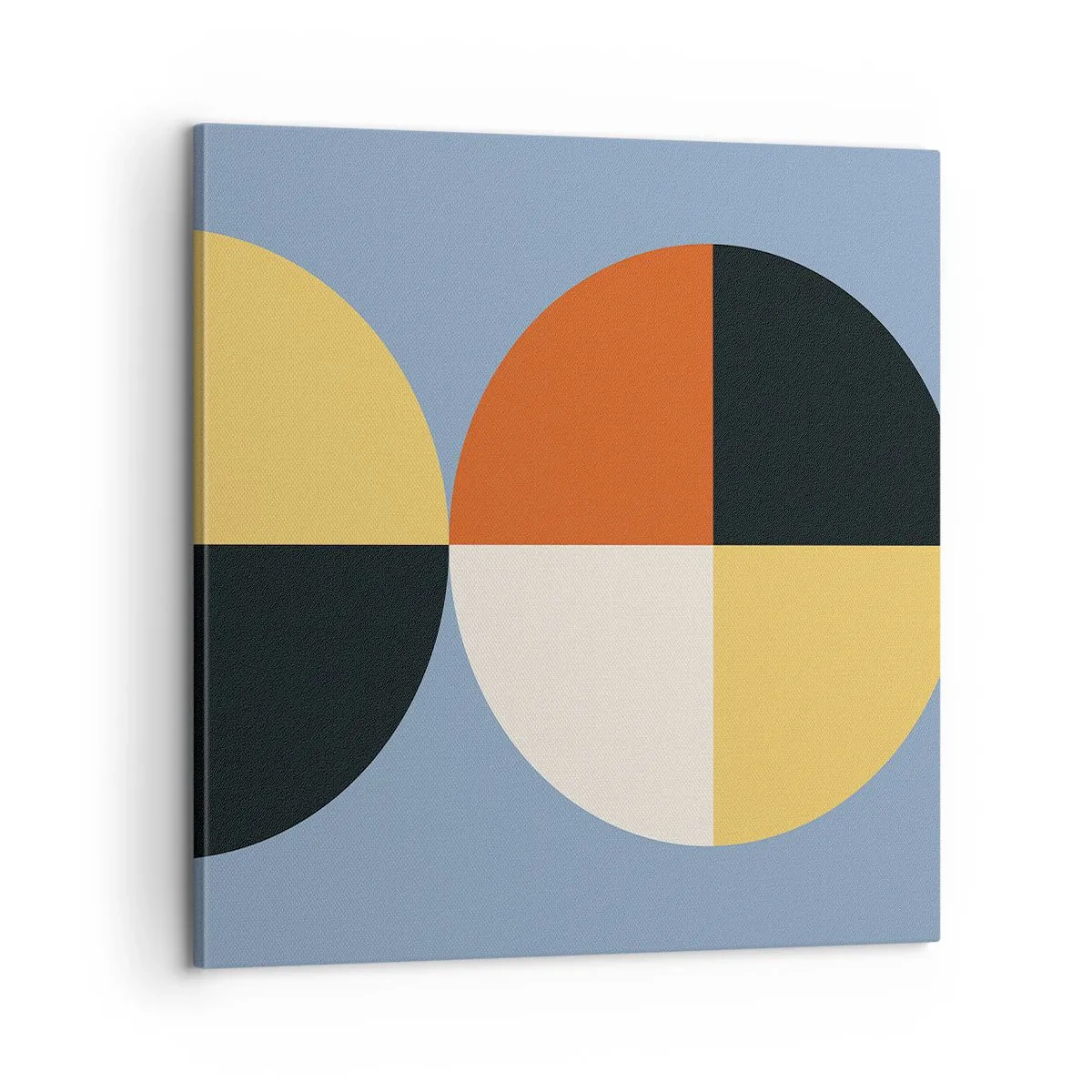 Bild auf Leinwand - Leinwandbild - Beobachte und zähle - 60x60 cm