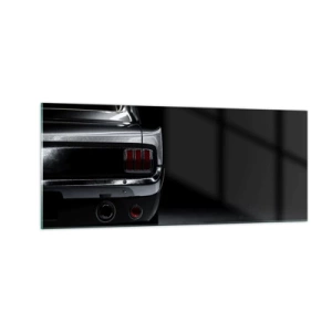 Glasbild - Bild auf glas - Charme des Klassikers - 100x40 cm