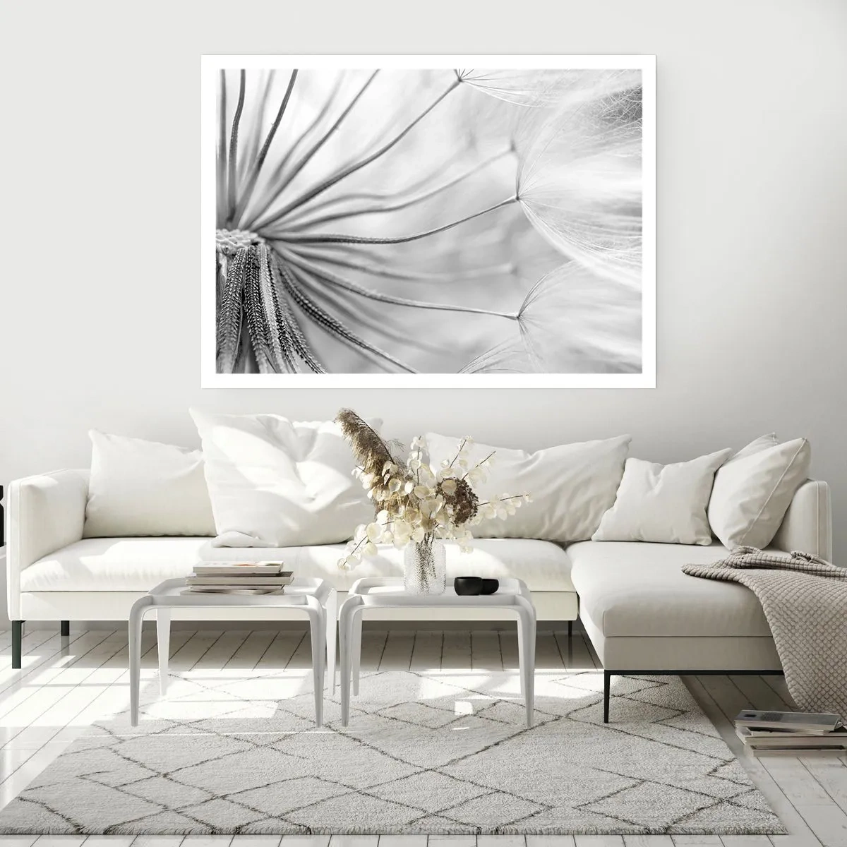 Poster - Löwenzahn, Drachen - 50x40 cm