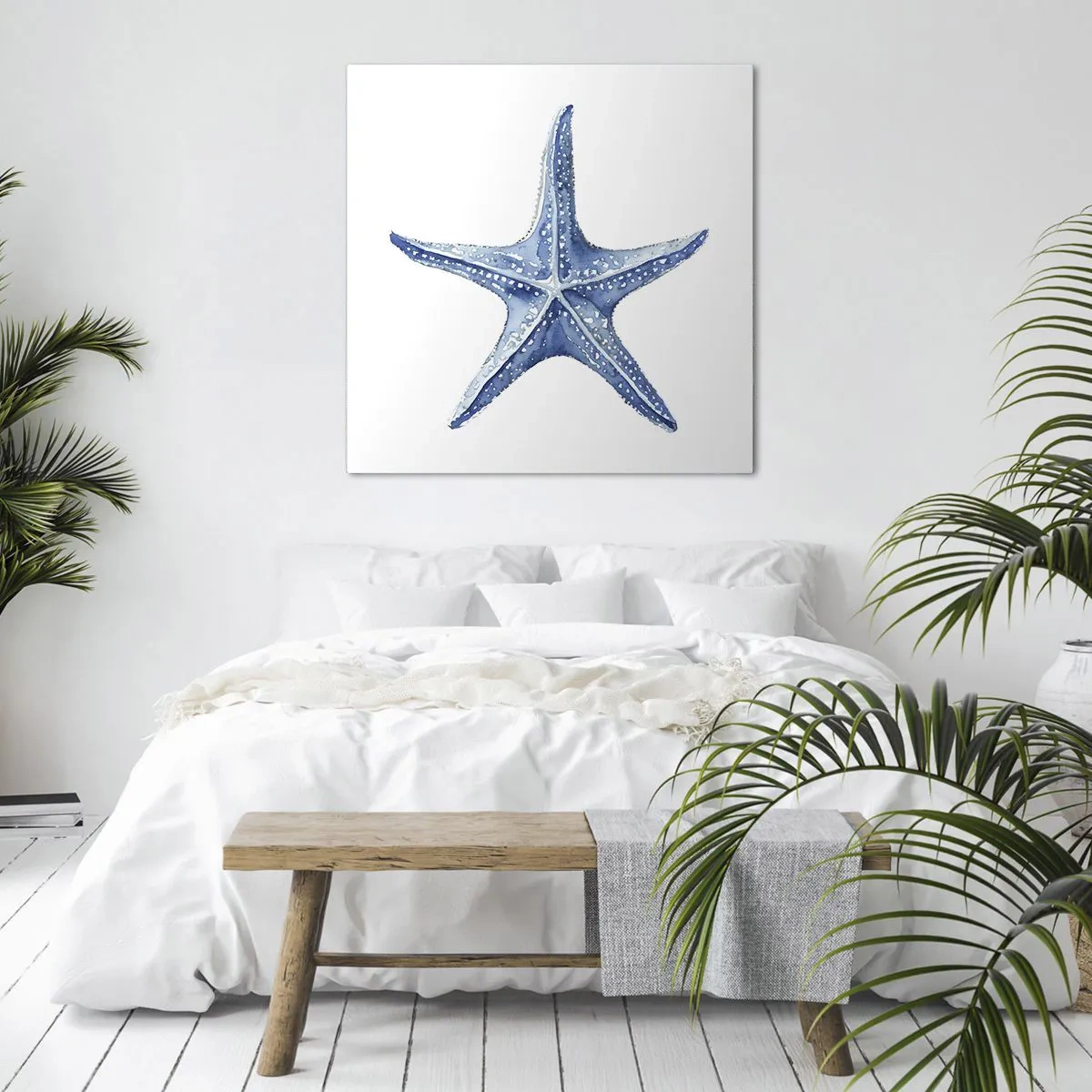 Bild auf Leinwand - Leinwandbild - Stern des Meeres - 30x30 cm