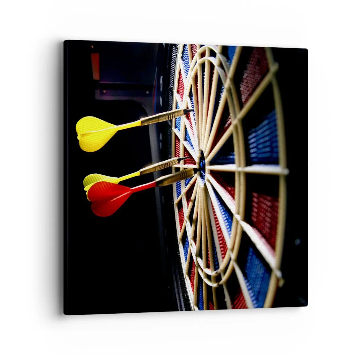 Bild auf Leinwand - Leinwandbild - Auf den Punkt gebracht - 40x40 cm