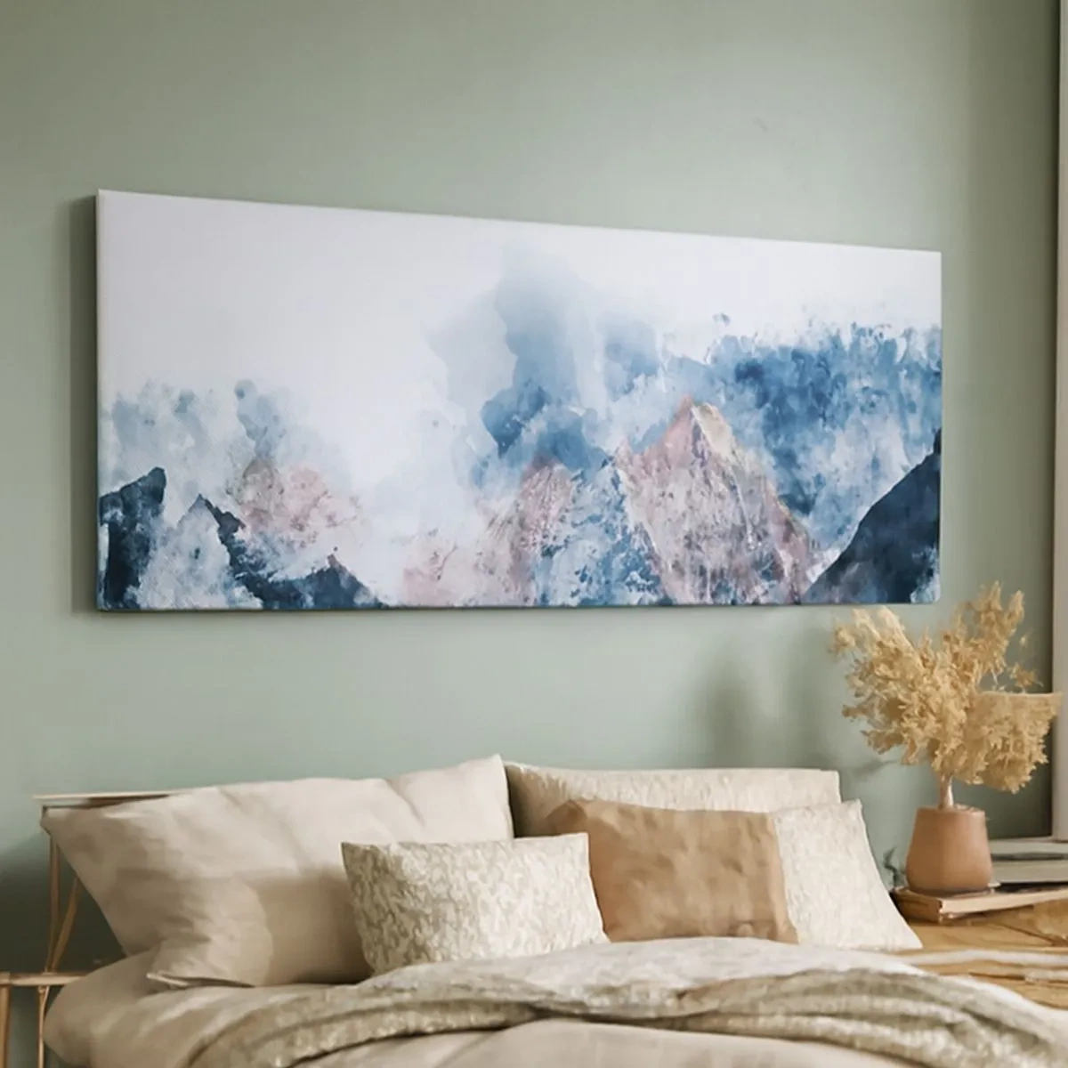 Bild auf Leinwand - Leinwandbild - Das sind die Spitzen! - 100x40 cm