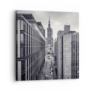 Bild auf Leinwand - Leinwandbild - Warschauer Tal - 30x30 cm