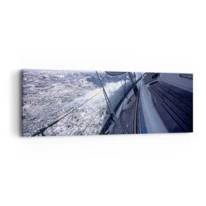 Bild auf Leinwand - Leinwandbild - Ich weiß was es heißt ein Vogel zu sein - 90x30 cm