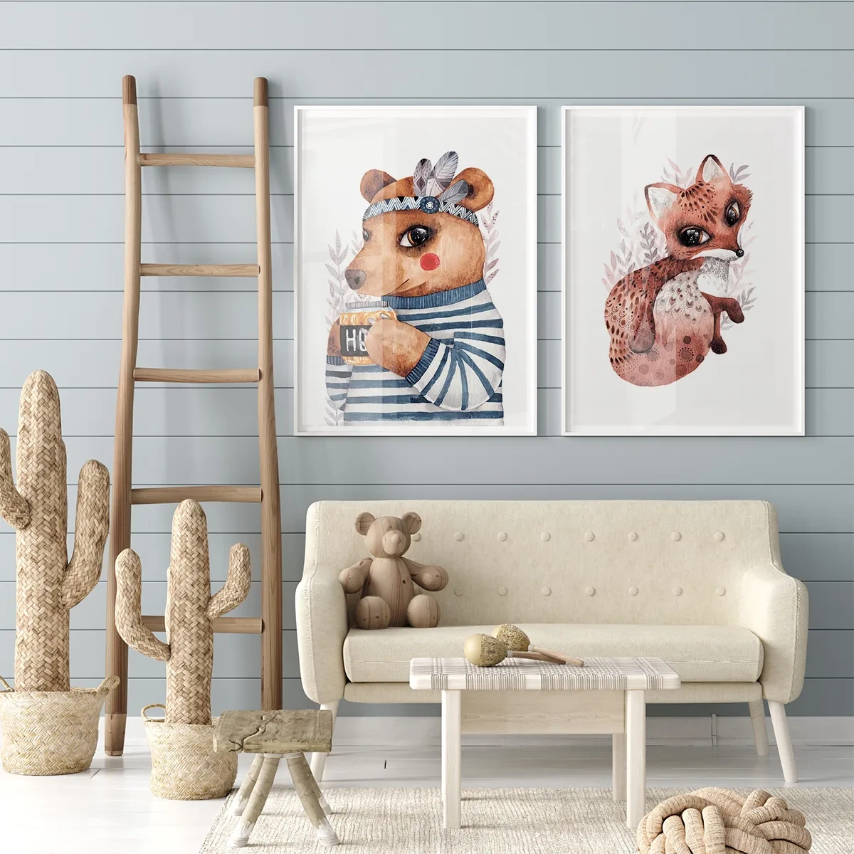 Funny animals - Inspiration für ein Kinderzimmer