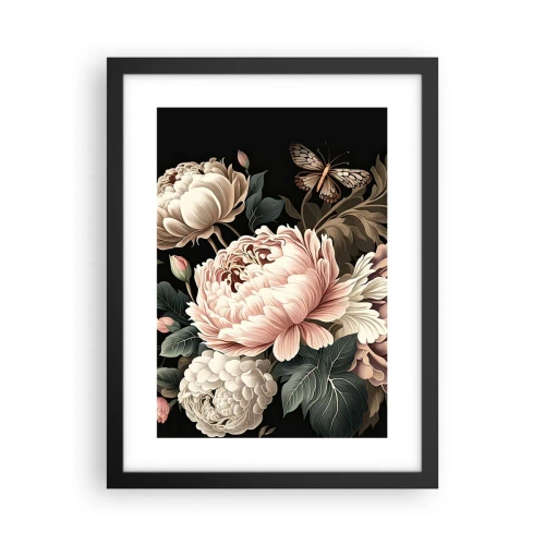 Poster in einem schwarzem Rahmen - Im Barockstil - 30x40 cm