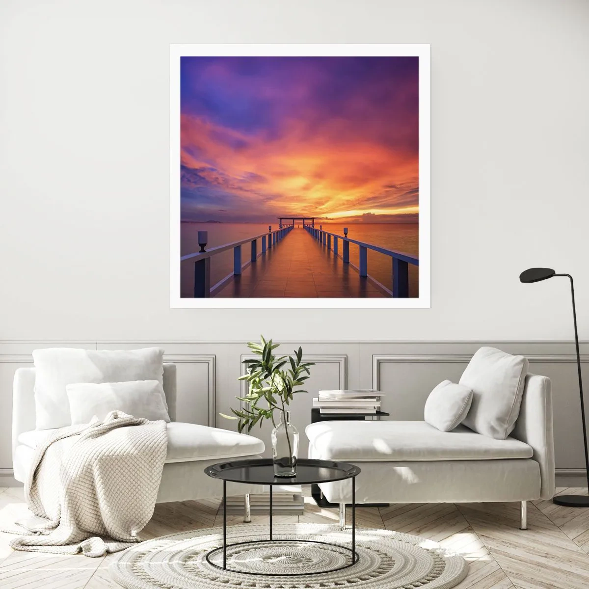 Poster - Ohne Ende - 40x40 cm