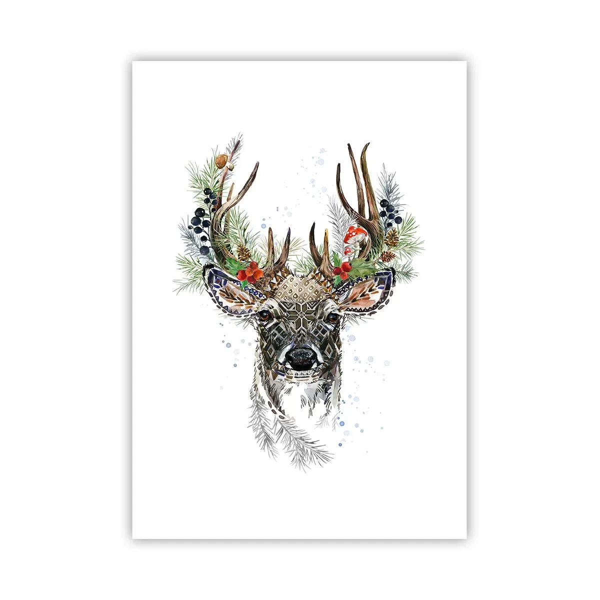 Poster - Im festlichen Gewand - 70x100 cm