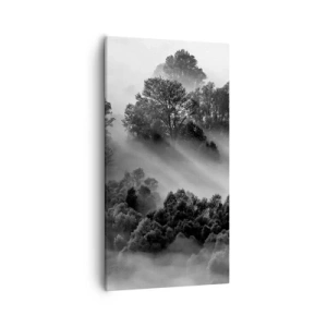 Bild auf Leinwand - Leinwandbild - Aufstehend aus dem Schlaf - 55x100 cm