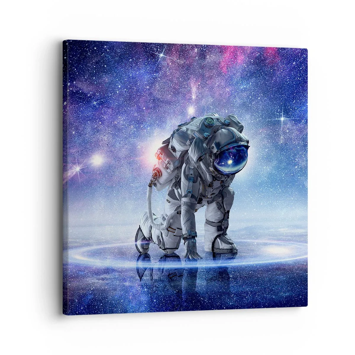 Bild auf Leinwand - Leinwandbild - Der Sternenhimmel über mir - 30x30 cm