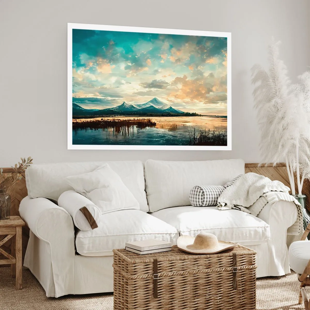 Poster - Unter dem Schutz des Himmels - 91x61 cm