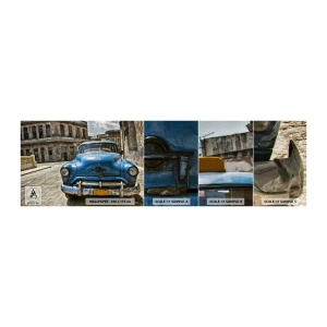 Fototapeten Muster Selbstklebend Deluxe Sticker - Alt ist schön - Automobil, Auto, Taxi - 100x30 cm
