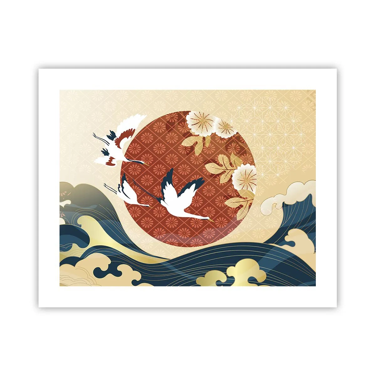 Poster - Japanisches Märchen - 50x40 cm